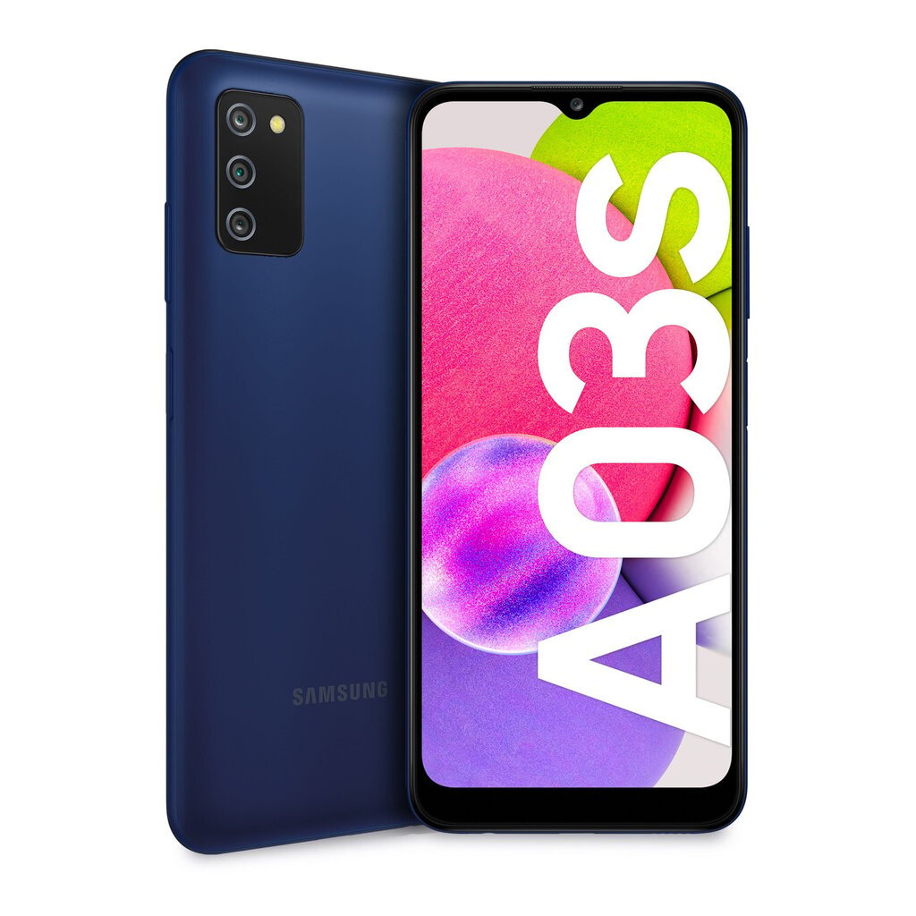 Samsung Galaxy A03s 3/32GB Blue : SM-A037GZBN hind ja info | Telefonid | hansapost.ee