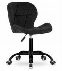 Офисное рабочее кресло Noto, велюр, черное цена и информация | Офисные кресла | hansapost.ee