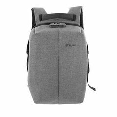 Tellur 15.6 Notebook Backpack Antitheft V2, USB port, gray цена и информация | Рюкзаки, сумки, чехлы для компьютеров | hansapost.ee