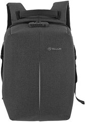 Tellur 15.6 Notebook Backpack Antitheft V2, USB port, black цена и информация | Tellur Компьютерная техника | hansapost.ee