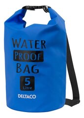 Veekindel kott DELTACO CS-01, 5L, Sinine hind ja info | Sülearvutikotid | hansapost.ee