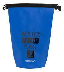 Veekindel kott DELTACO CS-01, 5L, Sinine цена и информация | Рюкзаки, сумки, чехлы для компьютеров | hansapost.ee