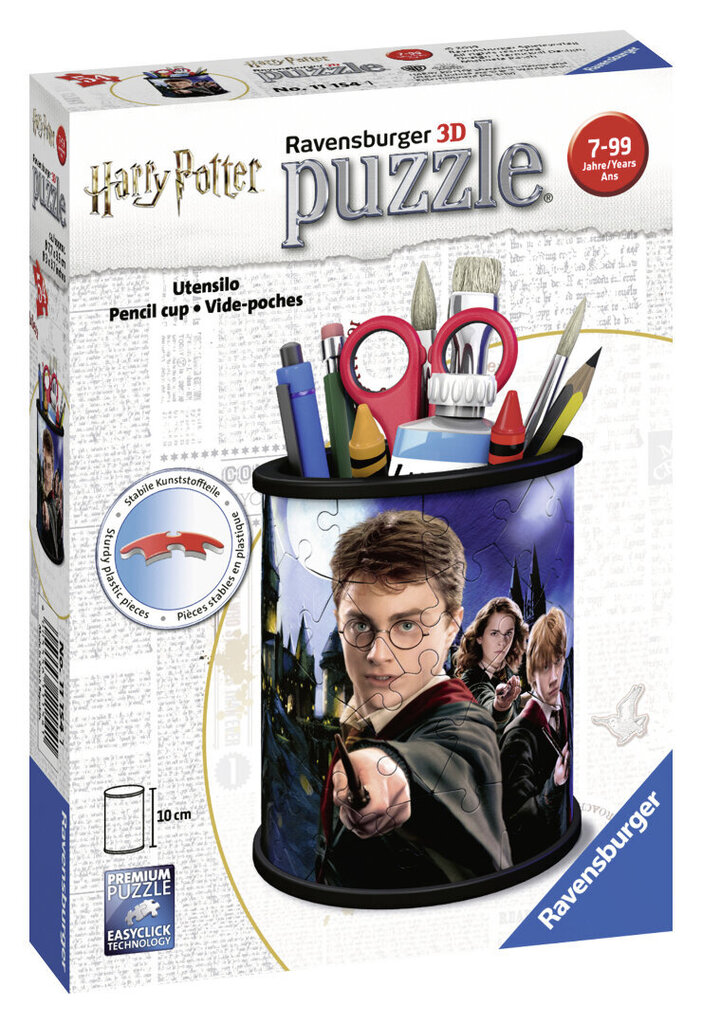 Ravensburger 3D pusle pliiatsitops Harry Potter цена и информация | Pusled lastele ja täiskasvanutele | hansapost.ee