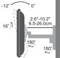 Telerikinnitus Sbox LCD-2901, Vesa 200x200, 19"-43" цена и информация | Teleri seinakinnitused ja hoidjad | hansapost.ee