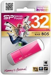 Silicon Power Blaze B05 32 GB, USB 3.0, hind ja info | Mälupulgad | hansapost.ee