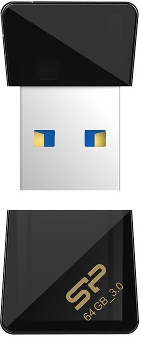 Silicon Power mälupulk 64GB Jewel J08 USB 3.0, must hind ja info | Mälupulgad | hansapost.ee