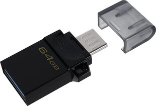 USB3 mälupulk.2/64GB DTDUO3G2/64GB KINGSTON hind ja info | Mälupulgad | hansapost.ee