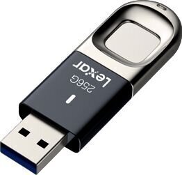 USB 3.0 mälupulk 256GB Lexar JumpDrive Fingerprint F35 цена и информация | Mälupulgad | hansapost.ee