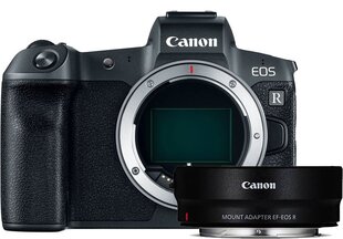 Canon EOS R Body + Mount Adapter EF-EOS R цена и информация | Фотоаппараты | hansapost.ee