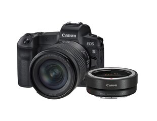 Canon EOS R + RF 24-105mm F4-7.1 IS STM + Mount Adapter EF-EOS R цена и информация | Фотоаппараты | hansapost.ee