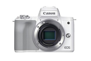 Canon EOS M50 Mark II Body, White цена и информация | Цифровые фотоаппараты | hansapost.ee