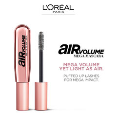 Ripsmetušš L'Oreal Paris Air Volume, must, 9 ml hind ja info | Lauvärvid, ripsmetušid ja silmapliiatsid | hansapost.ee