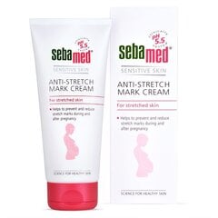 Крем от растяжек и целлюлита SebaMed Sensitive Skin Anti-Stretch Mark, 200 мл цена и информация | Косметика для мам и детей | hansapost.ee