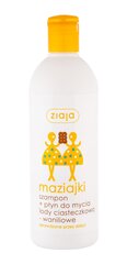 Küpsise ja vanilje aroomiga dušigeel-šampoon lastele Ziaja Maziajki 400 ml price and information | Children's and mother's cosmetics | hansapost.ee