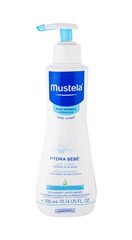 Увлажняющий лосьон для тела c дозатором для младенцев Mustela Hydra Bebe 300 мл цена и информация | Косметика для мам и детей | hansapost.ee