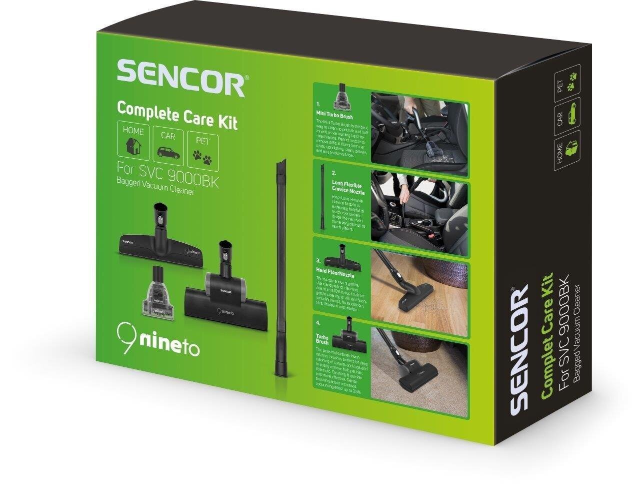 Sencor SVC 9000BK цена и информация | Tolmuimejad | hansapost.ee