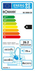 Пылесос с контейнером Bomann BS3000CBR цена и информация | Bomann Бытовая техника и электроника | hansapost.ee