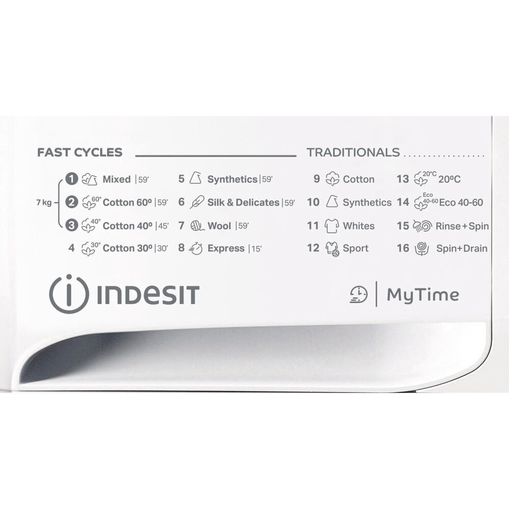 Indesit MTWA71252W hind ja info | Pesumasinad | hansapost.ee