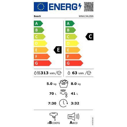 Bosch WNA134L0SN цена и информация | Pesumasinad | hansapost.ee