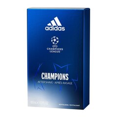 ADIDAS UEFA VIII raseerimisjärgne losjoon 100ml hind ja info | Raseerimisvahendid | hansapost.ee