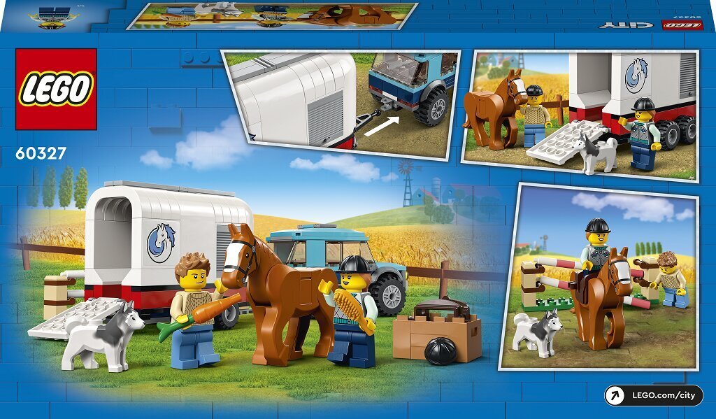 60327 LEGO® City Hobuste vedaja цена и информация | Klotsid ja konstruktorid | hansapost.ee