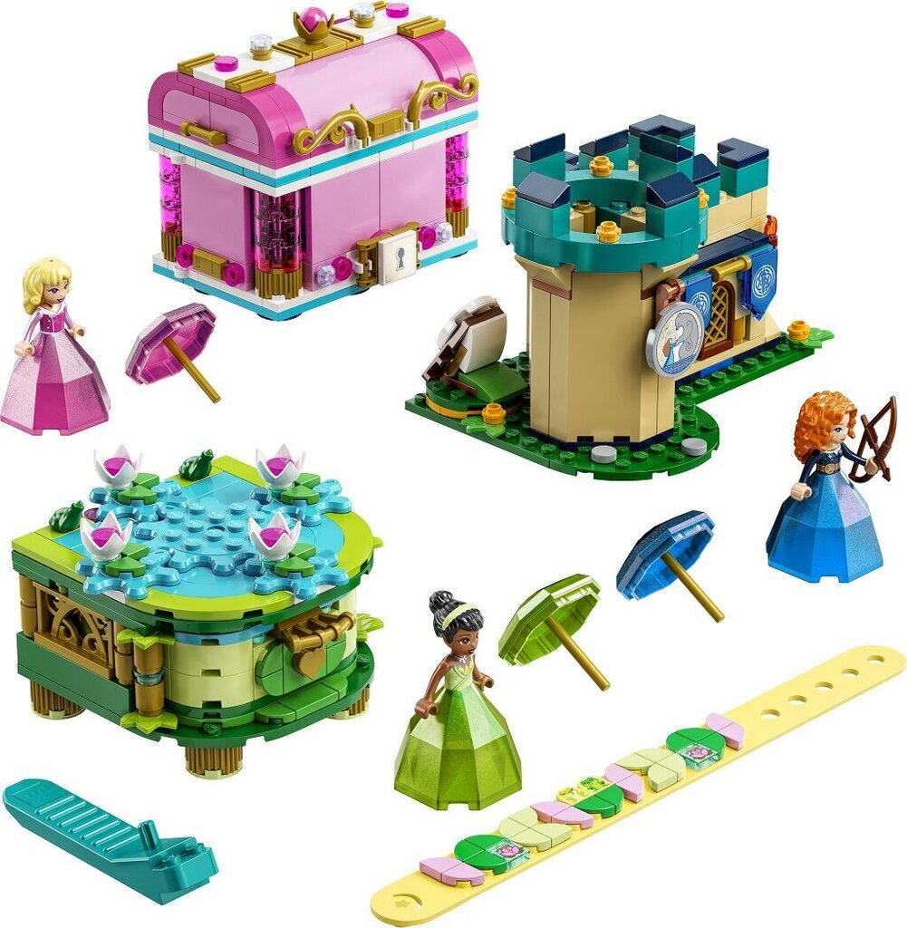 43203 LEGO® | Disney Princess Aurora, Merida ja Tiana lummatud looming hind ja info | Klotsid ja konstruktorid | hansapost.ee