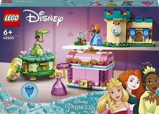 43203 LEGO® Disney Princess Зачарованные работы Авроры, Мериды и Тианы цена и информация | Конструкторы и кубики | hansapost.ee