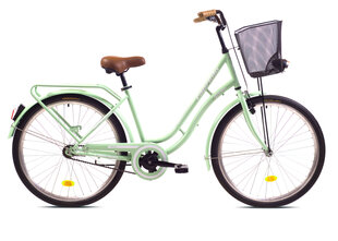 Городской велосипед Capriolo CTB Picnic 26" HT, зеленый цена и информация | Велосипеды | hansapost.ee