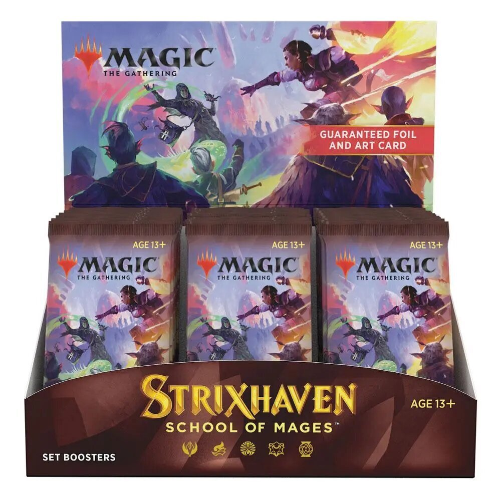 Magic the Gathering: Strixhaven: School of Mages Komplekt Booster Näidik (30) Inglise hind ja info | Lauamängud ja mõistatused perele | hansapost.ee