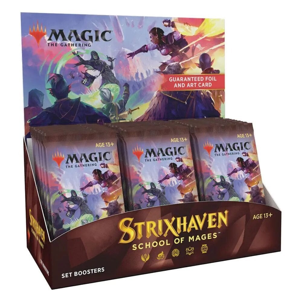 Magic the Gathering: Strixhaven: School of Mages Komplekt Booster Näidik (30) Inglise hind ja info | Lauamängud ja mõistatused perele | hansapost.ee