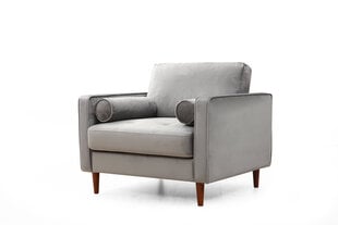 Кресло Kalune Design Rome, светло-серый цена и информация | Кресла | hansapost.ee
