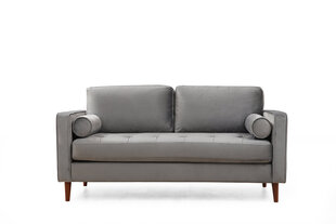 Двуспальный диван Kalune Design Rome, светло-серый цена и информация | Диваны | hansapost.ee