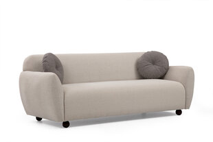 Kolmekohaline diivan Kalune Design Eddy, beeži värvi price and information | Sofa beds and sofas | hansapost.ee