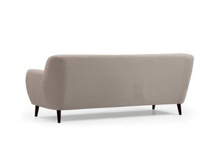 Трехместный диван Kalune Design Enna, бежевого цвета цена и информация | Диваны | hansapost.ee