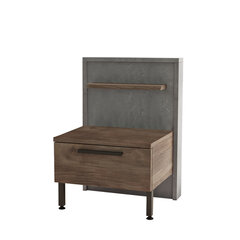 Ночной шкаф Kalune Design HM5, коричневый/серый цена и информация | Ночные шкафы | hansapost.ee
