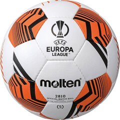 Футбольный мяч для тренировок MOLTEN F5A2810 синт. кожа ПУ размер 5 цена и информация | Футбольные мячи | hansapost.ee