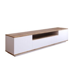 TV-laud Kalune Design FR7, pruun/valge hind ja info | Televiisori alused | hansapost.ee