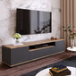 TV-laud Kalune Design FR7, pruun/hall цена и информация | Televiisori alused | hansapost.ee