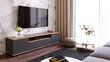 TV-laud Kalune Design FR7, pruun/hall hind ja info | Televiisori alused | hansapost.ee