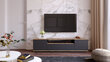TV-laud Kalune Design FR7, pruun/hall hind ja info | Televiisori alused | hansapost.ee