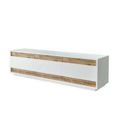 ТВ столик Kalune Design FR4, коричневый/белый цена и информация | Тумбы под телевизор | hansapost.ee
