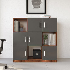 Комод Kalune Design VO7, коричневый/серый цена и информация | Комоды | hansapost.ee