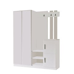 Набор мебели для прихожей Kalune Design DD8, белый цена и информация | Комплекты в прихожую | hansapost.ee