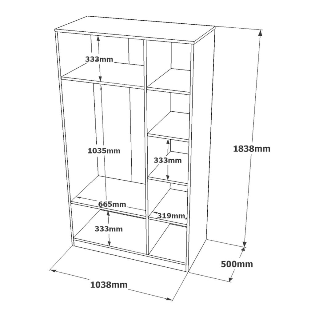 Kapp Kalune Design HM1, hall цена и информация | Kapid | hansapost.ee