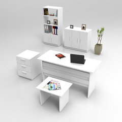 Комплект мебели Kalune Design VO14, белый цена и информация | Детские письменные столы | hansapost.ee