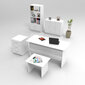 Mööblikomplekt Kalune Design VO14, valge цена и информация | Arvutilauad, kirjutuslauad | hansapost.ee