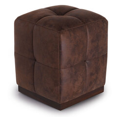 Пуф Kalune Design Chocolate Small, коричневый цена и информация | Кресла-мешки и пуфы | hansapost.ee