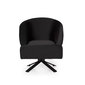 Tugitool Kalune Design Kobalt Bergere, must hind ja info | Tugitoolid | hansapost.ee