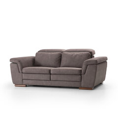 Двухместный диван Kalune Design Mardini, серый цена и информация | Диваны | hansapost.ee