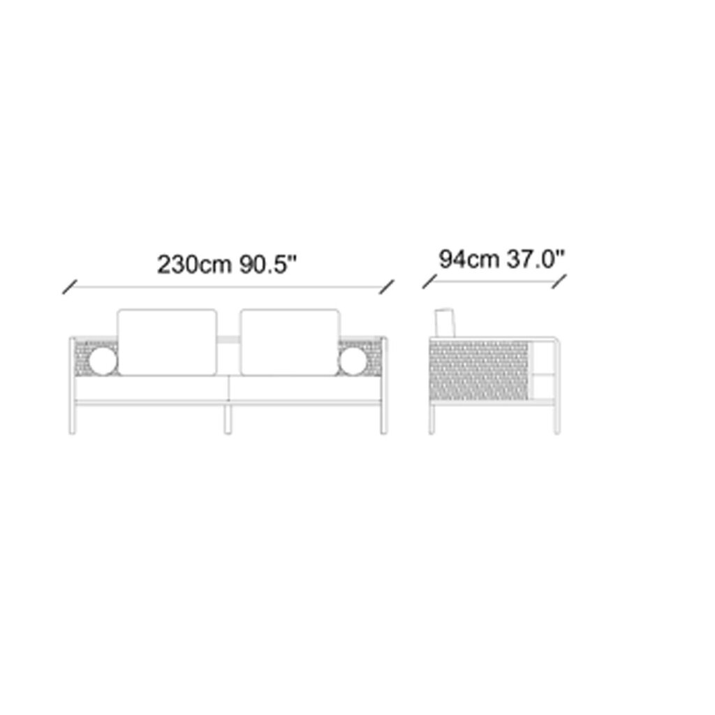 Kolmekohaline diivan Kalune Design Peanut, beež hind ja info | Diivanvoodid ja diivanid | hansapost.ee